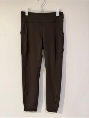 Lululemon Fast and Free High Rise Tight - Olive - Size 8